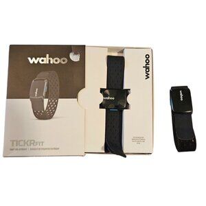 Wahoo Tickr Fit Heart Rate Monitor Armband Bluetooth & ANT+ Strap 1 New 1 used